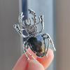 New Jewelry Fashion European and American Retro Beetle Brooch Women's Versatile Insect Corsage