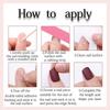 Christmas Press on Nails Medium Square Fake Nails Xmas Nails Press ons with Winterberry,Candy Cane,Snowflake,Santa Hat Design Reusable Artificial