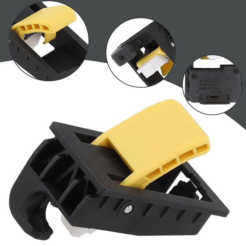 Car Hood Catch Control Lever Yellow PP Replacement Handle for Volvo S60 V60 V60CC XC60 2018-2025 Parts