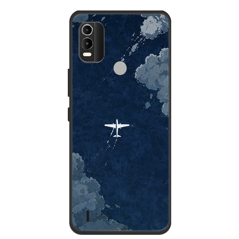 For Nokia C21 Plus Case Phone Cover Coque Black Silicone Soft Back Cover Case For Nokia G21 / G11 / C21 Plus Case C21Plus Funda