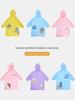 Children's Raincoat for Boys and Girls, Kindergarten and Primary School Students, Full-Body Rain Poncho with Backpack Space, Blue and Pink, Portable