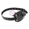 Bdsm Mouth Plug Dildo Gag Sex Toys Open Mouth BDSM Bondage Silicone Penis Adults Woman Couples SM Slaves Games Juguetes Sexuales