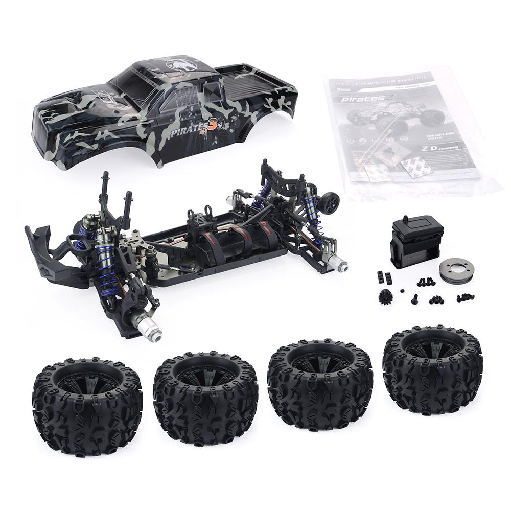 

ZD Racing 9116-V4 MT8 Pirates3 3S 2.4G 4WD 1/8 RTR Монстр-трак Багги Внедорожник Трагги Машина 80-90км/ч 400м Дистанция RC Автомобиль