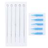 50pcs Mixed Assorted Tattoo Needles Stainless Steel 50pcs Tattoo Tips Supplies 5 Sizes for Tattoo Artists Beginners(3RL