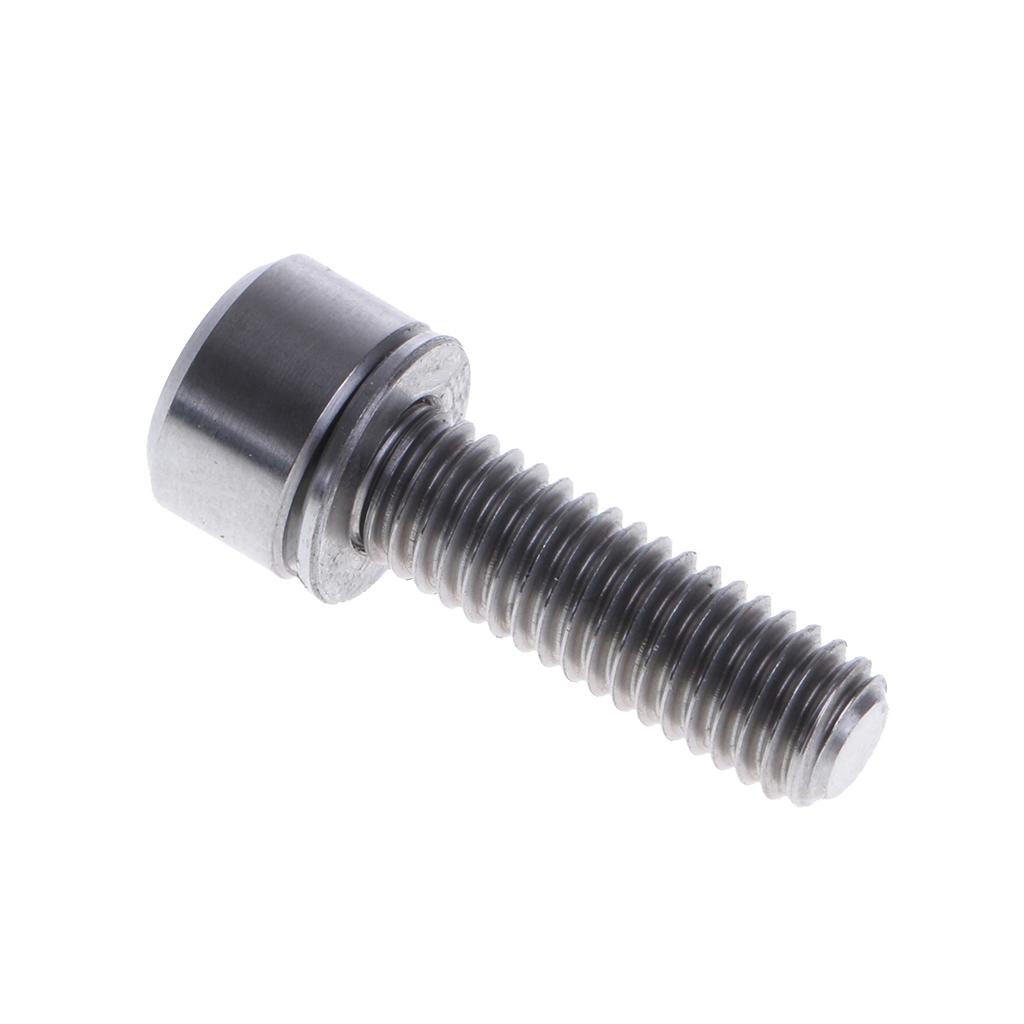 Motorcycle Socket Allen Head Bolt Cap Screw - Choose Size Silver, M6x20