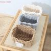 Handmade Woven Cotton Rope Storage Basket Cartoon Animals Little Bear Kids Toys Cosmetics Desktop Organizer Sundries Storage Box