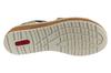 Rieker Sandals 62741, Womens green Sandals