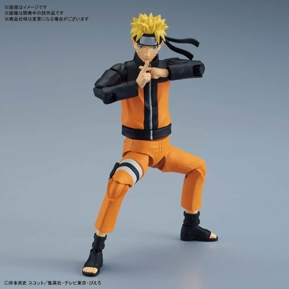 Standard Naruto Shippuden Uzumaki Naruto Plastic Model Kit Figure-rise Pre-colored