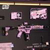 Brick Auch Simulierter Hühner-Mp-5 Dark Night Ghost Zusammengebauter Baustein Pistolenmodell Zum Senden Jungen Geschenke Ornament Spielzeug