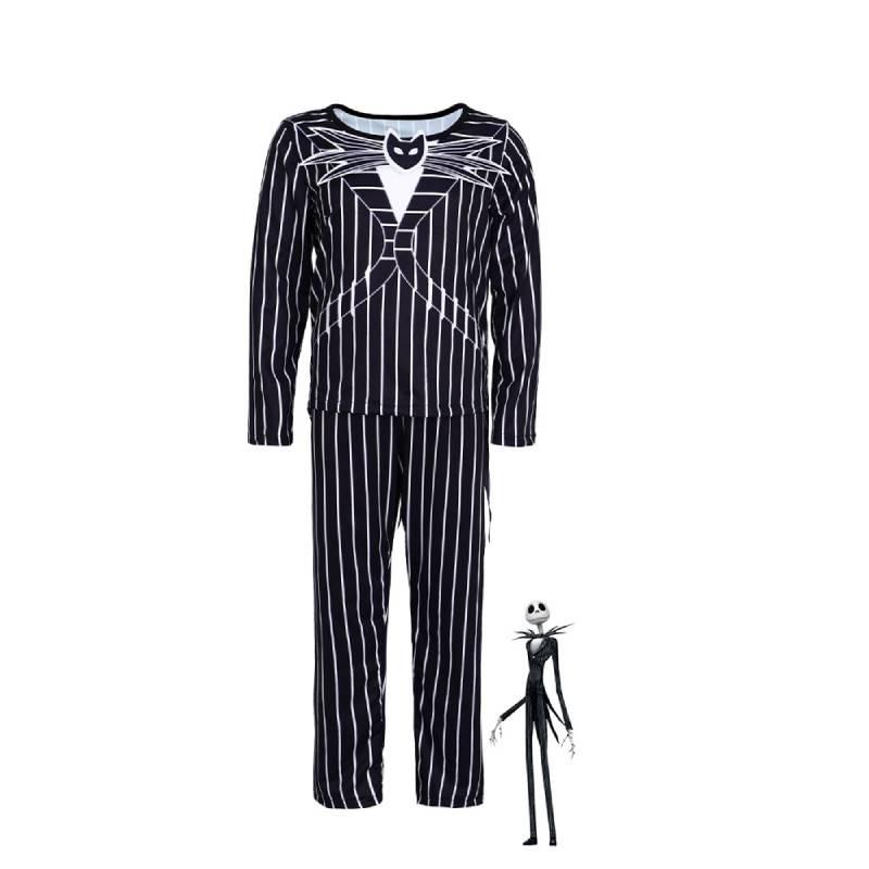 

Костюм для косплея «Кошмар перед Рождеством» для взрослых и детей, подарок на Хэллоуин, для вечеринки Child B,XXL