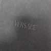 Versace SS23 Letter Embroidery Casual Short Sleeve Polo Shirt Men Polo Shirts Black 1012260-1A08837-2B130