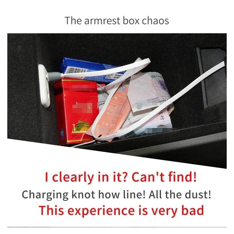 Car Storage Box for Mercedes Benz CLS C218 Accessories 2012~2017 X218 350 300 Central Console Sundries Armrest Organizer Pallet