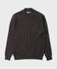 Panicale Cotton Zip-Up Knit Cardigan 4 Colors