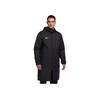 Nike Chaqueta de Algodón Cálida de Largo Medio con Capucha de Color Sólido para Hombre Ropa Exterior Azul Oscuro CW6767-451