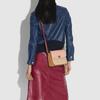 Coach Cassie 19 Color Block C Buckle Flap Leather Messenger Bag Women Bags Cherry-Blossom-Pink Beige 89088-B4SBF
