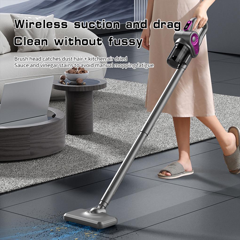 Vacuum Cleaner 15000Pa Vacuum Cleaner Pet Hair For Carpeted Floors 45 Minutes Life Powerful Suction