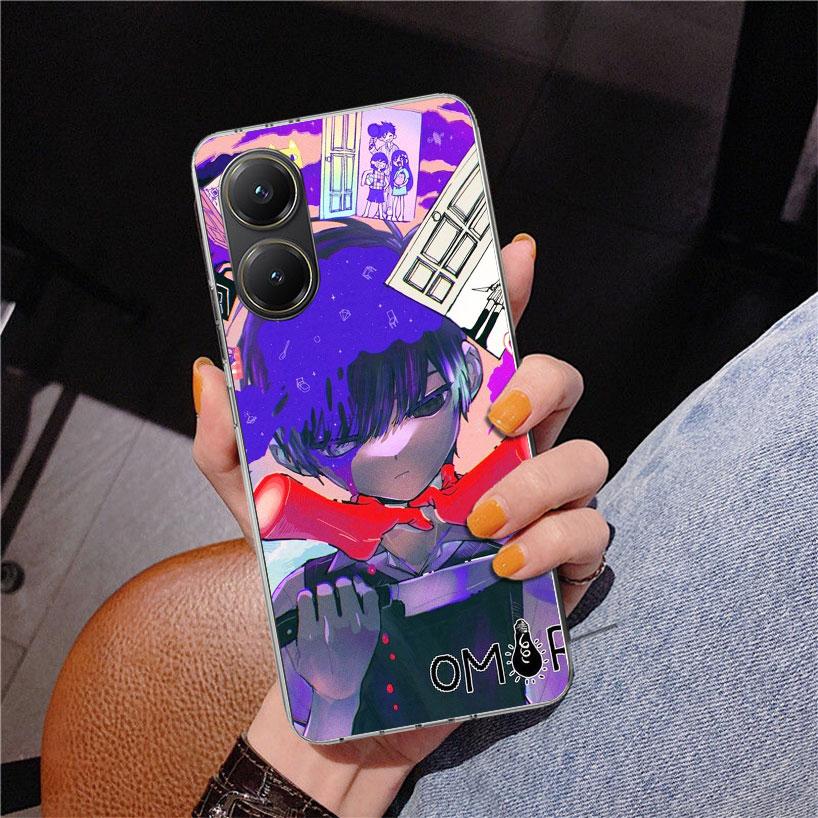 Game O-Omori Cartoon Phnoe Case for Xiaomi Poco X5 X6 X7 Pro X4 Gt F7 Ultra M8 M7 Redmi 15C 15 13C 13 12C 12 Unique Cover Coque