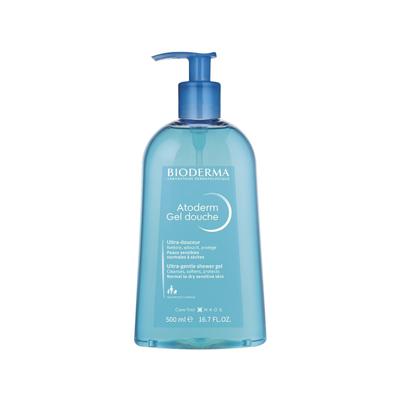 Bioderma Atoderm Gel Douche Ultra Gentle | Soap-Free Daily Use Shower Gel with Niacinamide for 24H Hydration & Glycerin| Boosts Hyaluronic Acid & Cera