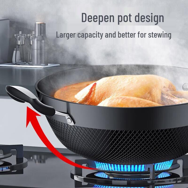 KOBACH Cast Iron Double-Handled Stewing Pan