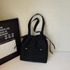 Drawstring Bag Underarm Bag Niche Design Hand-held Bag Shoulder Bag Large-capacity Trendy Bag