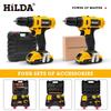 HiLDA Hilda Series Cordless Electric Drill & Screwdriver Set