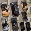 Beautiful Black Horse Phone Case For iPhone 17 16 14 13 12 11 15 Pro Max 12 13 Mini 16E 17 Air Shockproof Cover