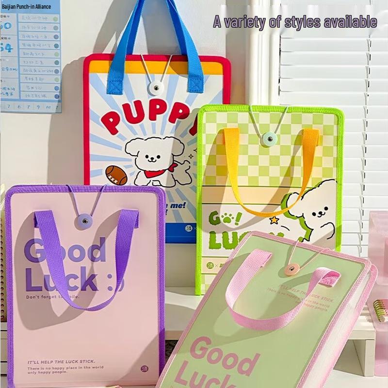 Student Portable Vertical Accordion File Folder