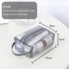 Zipper Cosmetic Bag Clear Shaving Bag New Travel Organizer  Women
