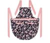 Cute Cotton Apron with Adjustable Neck Perfect for Kitchen Cooking and Home Bakery Women's Strap, (4 Flowers)