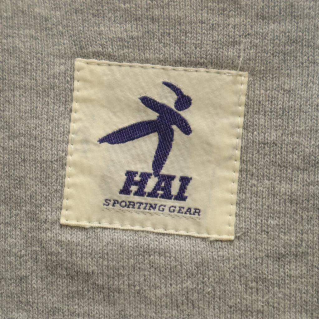 HAI SPORTING GEAR 90s Old Long Sleeve Sweat Zip Jacket M Isseimi Sunburn Men's Used