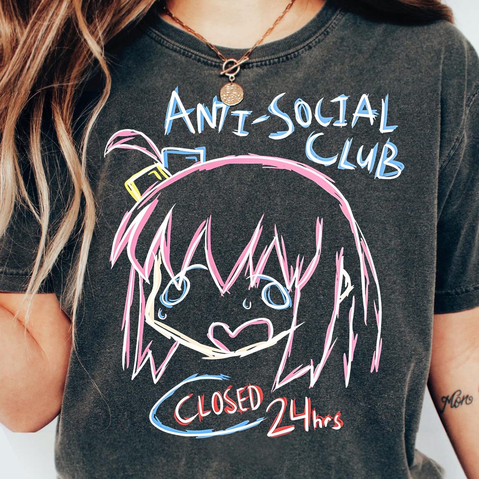 Waifu Anime Shirt, 90s Anime Manga Graphic Tee, Cute Shy Girl Anime Shirt, Otaku Gift, Slice of Life Aesthetic Tee, Unisex Manga Lover Gift XL