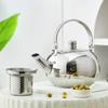 Nerezové konvice na vodu Čajová konvice s filtrem na spařování Konvice na kávu Džbán na zelený čaj Domácí kancelář Čajové kávové náčiní Nádobí