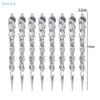13cm Christmas Simulation Ice Xmas Tree Hanging Ornament Fake Icicle Winter Party Christmas New Year Home Decoration 2026