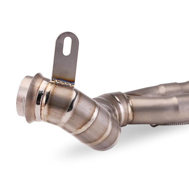 DUKE790 Titanium Exhaust Front Section: Non-Destructive AR Tail Upgrade.