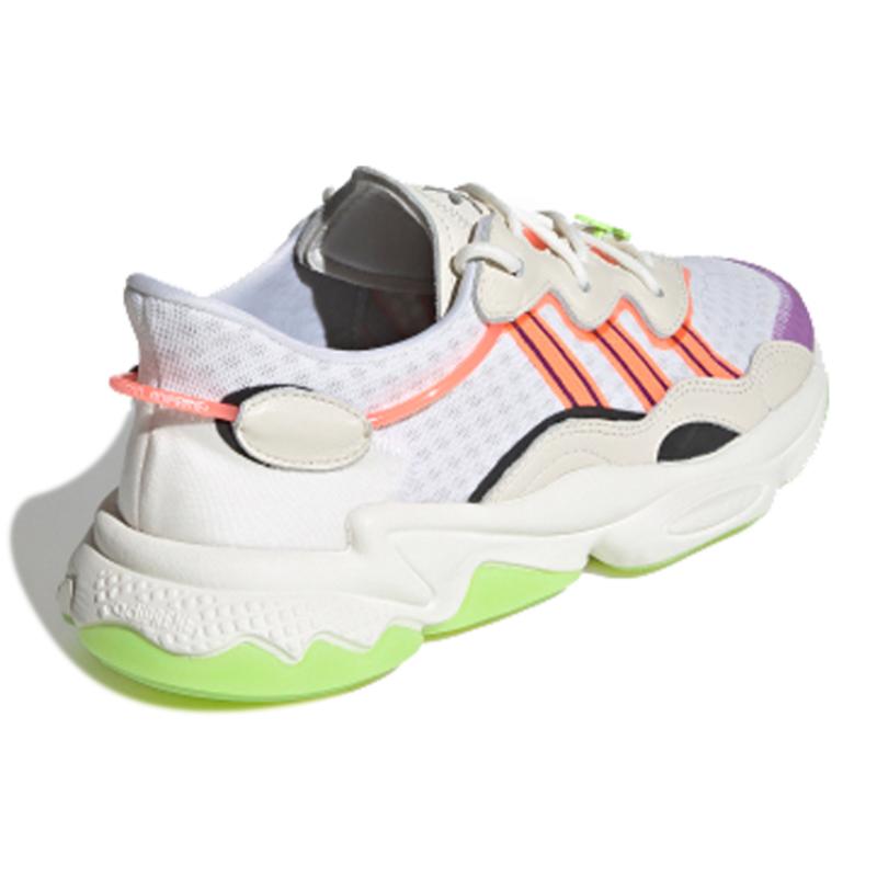 Adidas Ozweego 'Signal Green Purple' Sneakers FX3814