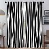 Tulle a Strisce Zebra per Partizione Camera da Letto Tenda Oscurante per Stanza 2 Pannelli Eleganti Tende per Camera da Letto Tende per Interni Casa Tende