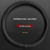 Suede & Genuine Leather Steering Wheel Cover for Geely Boyue L, Dihao GS, Xingrui GL, Binyue X6, Binrui, Haoyue L