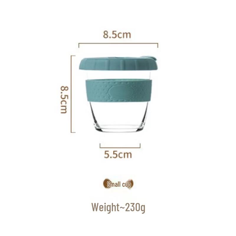 Darien Portable Glass Cold Brew Coffee Travel Mug