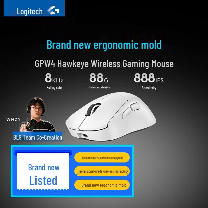 

Logitech PRO X SUPERLIGHT 2 DEX Wireless Gaming Mouse