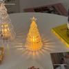 Star Christmas Tree Desk Night Light: Festive Atmosphere Lamp and Luminous Ornament for New Year and Spring Festival Decor.