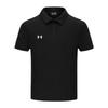 Minimalistické jednobarevné logo, ležérní rychleschnoucí polo tričko s krátkým rukávem, unisex topy 25500504-001