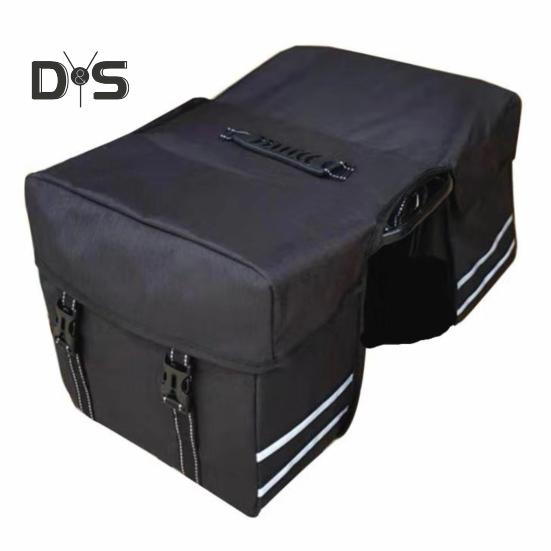 

Сумка для заднего багажника велосипеда 25 л, большая вместимость, светоотражающая, жесткая, для шоссейного и горного велосипеда, багажник, сумка для хранения на заднем сиденье велосипеда чёрный