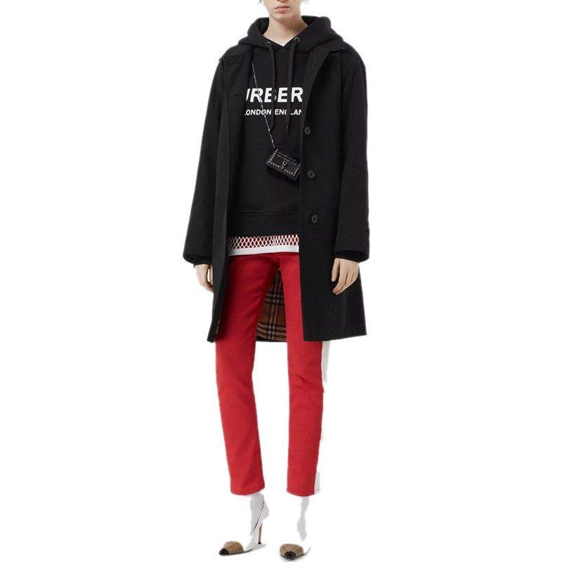 Burberry Women's Poulter Logo Hoodie 80116521