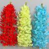 10Pcs Artificial Wisteria Vine Indoor Outdoor Wall Hanging Fake Flower Garland Home Wedding Party Festival Simulated Floral Decoration