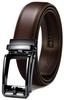 CHAOREN Business Belt Plus Genuine Leather Easy To No Stepless Multiple 35mm Box Included Men's - Auto-Lock, Size, - Use, Holes, Adjustment, Sizes,