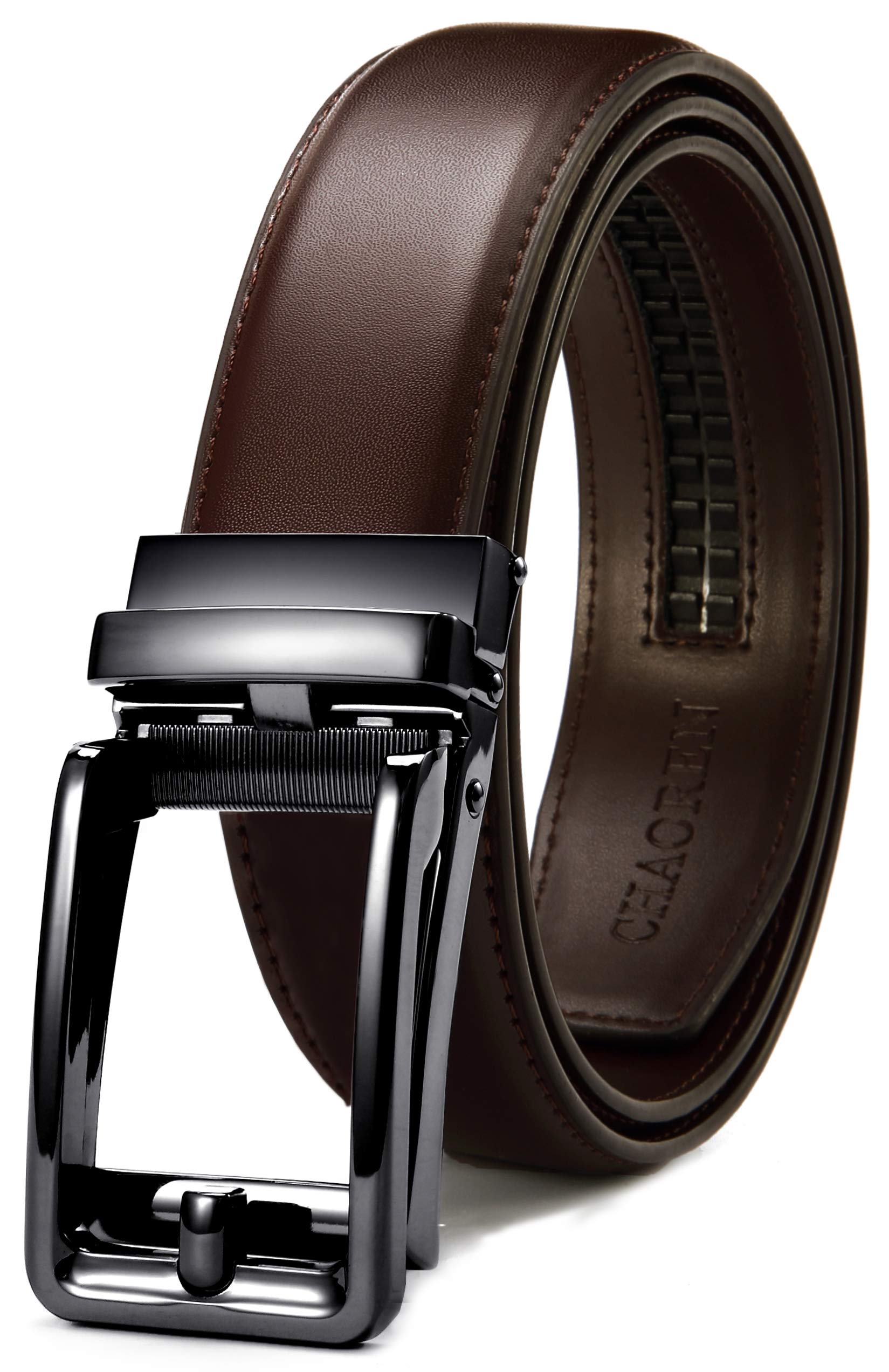 

CHAOREN Бизнес-ремень Плюс Натуральная кожа Легкий Безступенчатый Множественный 35мм Коробка в комплекте Мужской - Автозамок, Размер, - Использование, Отверстия, Регулировка, Размеры,