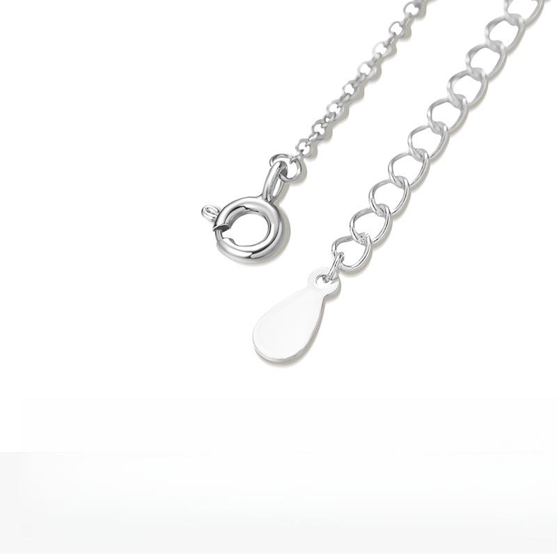 Super Immortal Love Wings Necklace Moonlight Stone Heart Shaped Collar Chain Neckchain for Best Friend