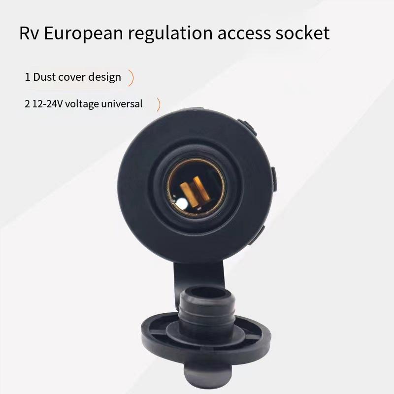 DC Eurocode 24V Steckdose Universal Schiff Motorrad Auto Kühlschrank Steckdose