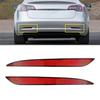 Car Tail Lamp Rear Bumper Brake Light Reflector Warming Lamp Replacement 1077406-00-F 1077407-00-F For Tesla Model 3 2017-