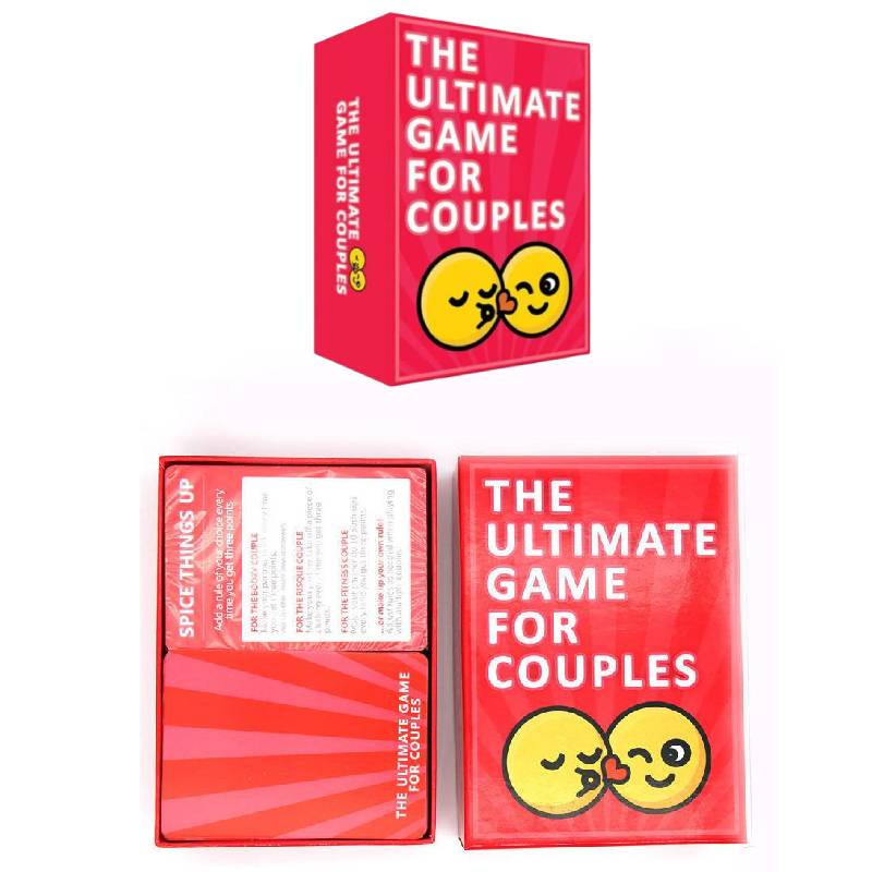 Ultimate Game The For Couples Party Board Game Cards Toy Couple Date Play Props